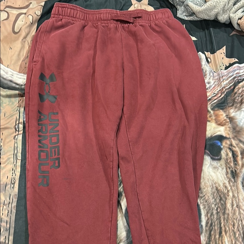 Under Armour Red Sweatpants